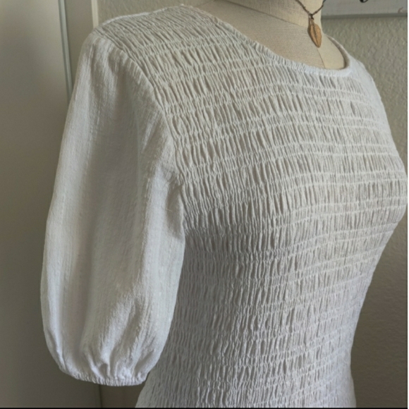 EUC The Fifth Label Sz Large Mini Ruched Dress! - Picture 4 of 9